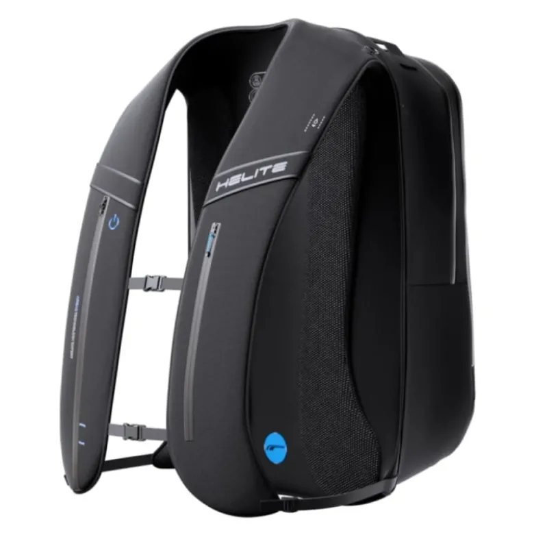 Zaino Airbag Meccanico Per Moto Helite H-Moov Nero