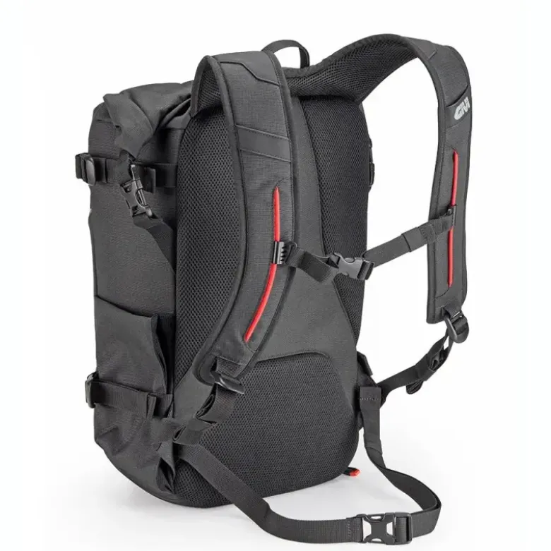 Zaino Da Moto Con Sacca Interna Impermeabile Givi EASY14 24 Litri Nero