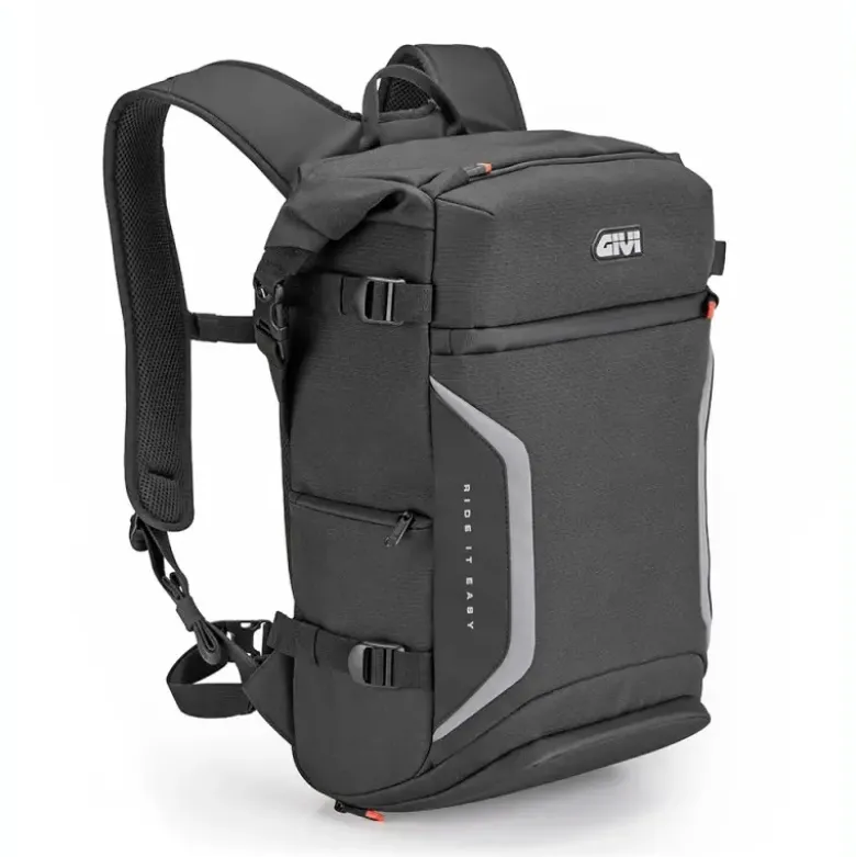 Zaino Da Moto Con Sacca Interna Impermeabile Givi EASY14 24 Litri Nero