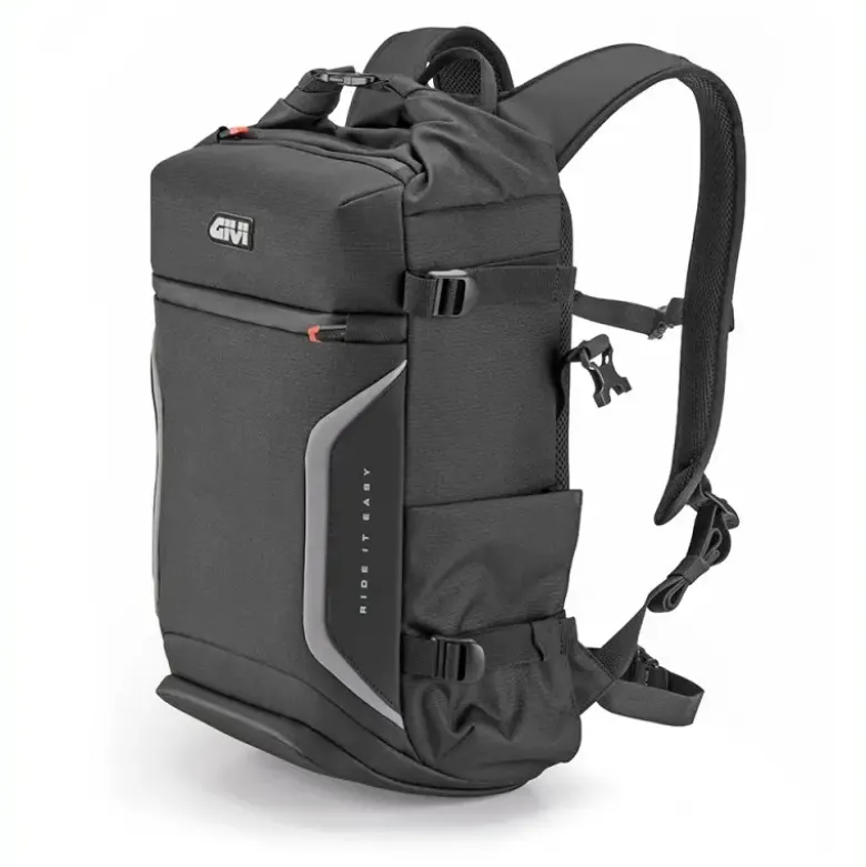 Zaino Da Moto Con Sacca Interna Impermeabile Givi EASY14 24 Litri Nero